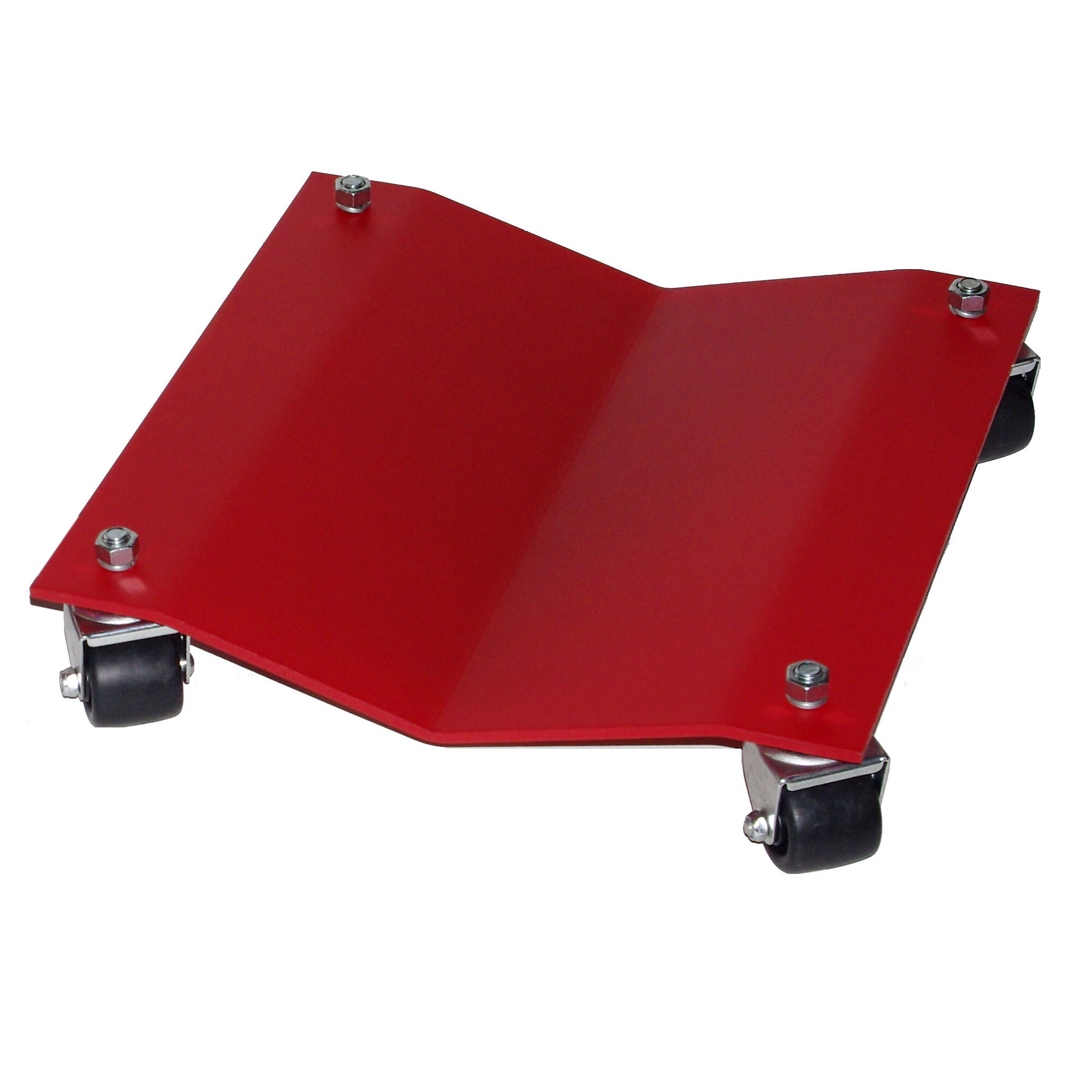 Merrick Industrial Dolly - 16in. x 16in., Standard Duty, 1500-Lb. Capacity, Steel, V-Grooved, Model# M998112